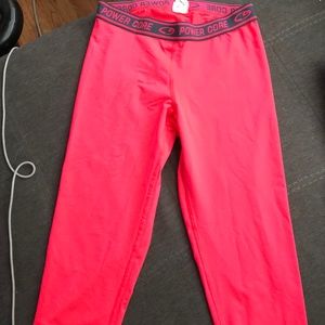 Cropped workout leggings